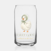 Silly Goose Daisy Sage Green Neutral Baby Shower (Recto)