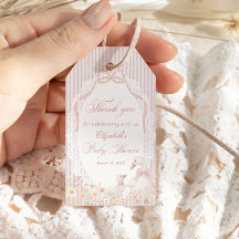 Silly Goose Flower Girl Baby Shower Thank You