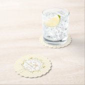 Silly Goose Gender neutral Yellow Baby Shower Kartonnen Onderzetters (Insitu)