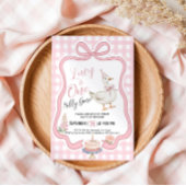 Silly Goose Girl 1st Birthday Invitation