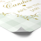 Silly Goose How many candies Sage Gender Neutral Poster (Hoek)