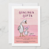 Silly Goose & Pink Bow I Cards and Gifts Kaart (Voorkant)