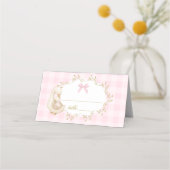 Silly Goose Pink Gingham baby shower (Voorkant)
