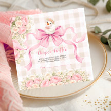 Silly Goose Sweetie Goose Roos Luierspel Kaart