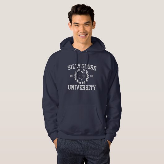 Silly Goose University Pullover Hoodie  (Devant entier)