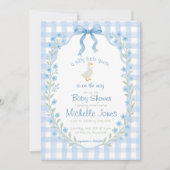 Silly Little Goose Baby Shower Kaart (Voorkant)