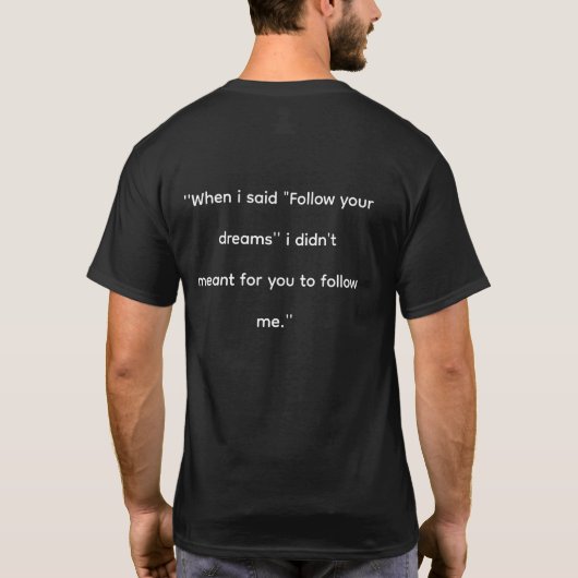 Silly M size shirt (Achterkant)
