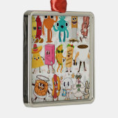 Silly Metalen Ornament (Rechts)