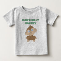Silly Monkey - Baby Fine Jersey T-Shirt