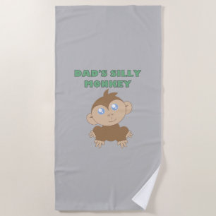 Silly Monkey - Serviette de plage