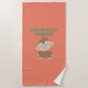 Silly Monkey - Serviette de plage