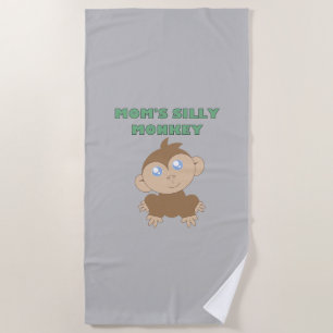 Silly Monkey - Serviette de plage