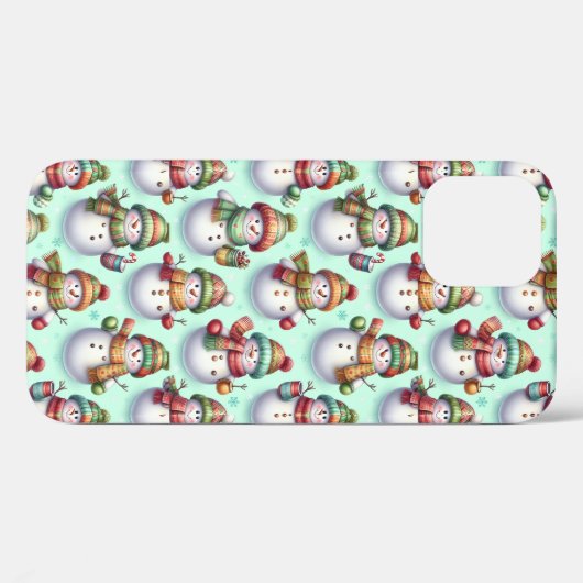 Silly Snowmen Case-Mate iPhone Case (Achterkant (horizontaal))