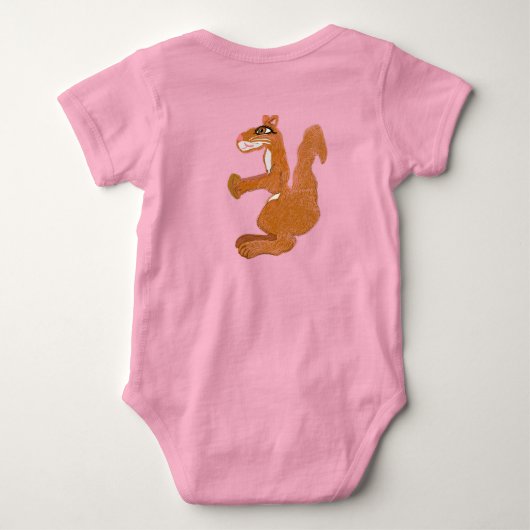 Silly Squirrel 🐿️ Romper (Achterkant)