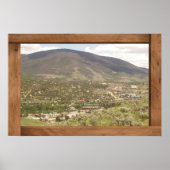 Silniettemin Colorado, schilderachtig poster afdru (Voorkant)