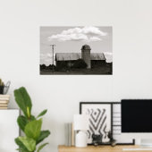 Silo en Barn Poster (Thuiskantoor)