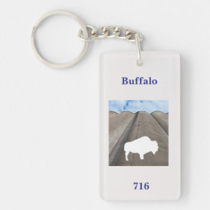 Silo en Buffalo 2 Sleutelhanger
