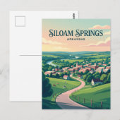 Siloam Springs VS Briefkaart (Voorkant / Achterkant)