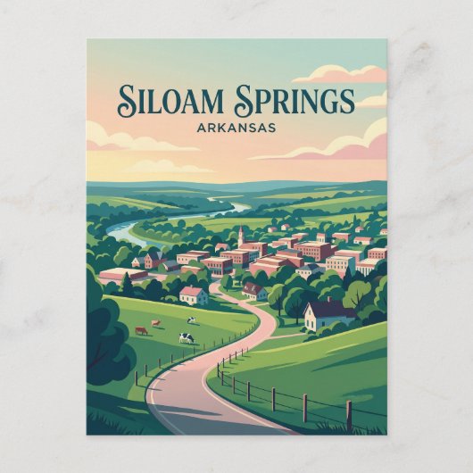 Siloam Springs VS Briefkaart (Voorkant)