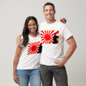 Silueta Samurai. T-shirt (Unisex)