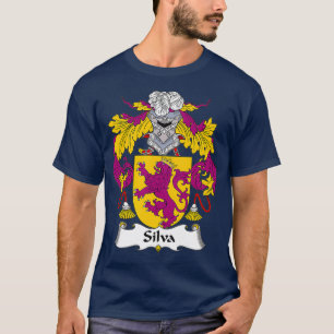 Silva Coat of Arms Family Crest T-shirt
