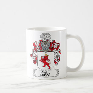 Silva Family Crest Koffiemok