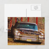 Silver 1963 Sadan Deville Briefkaart (Voorkant / Achterkant)