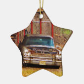 Silver 1963 Sadan Deville Keramisch Ornament (Links)