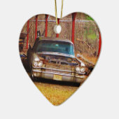 Silver 1963 Sadan Deville Keramisch Ornament (Links)