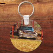 Silver 1963 Sadan Deville Sleutelhanger (Voorkant)