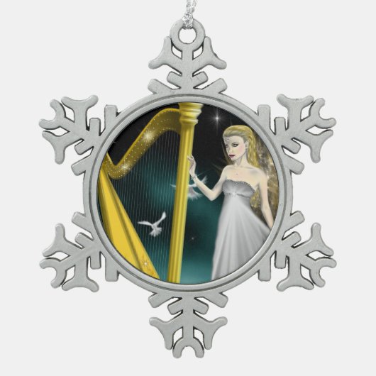 Silver and Gold Angel Ornament (Voorkant)