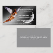 Silver Angel Fantasy/Sci Fi Visitekaartjes (Voorkant / Achterkant)