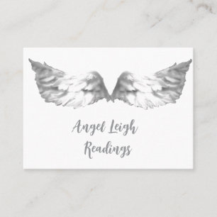 Silver Angel, Spiritueel, Reiki, visitekaartjes