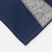 Silver Ankh Fleece Deken (Hoek)