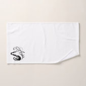 Silver Aries de dierentuin van Ram Bad Handdoek (Handdoek)