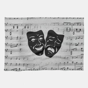 Silver Art Unites-bioscoopmaskers Theedoek