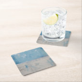 Silver Aura Vierkante Kartonnen Onderzetter (Insitu)