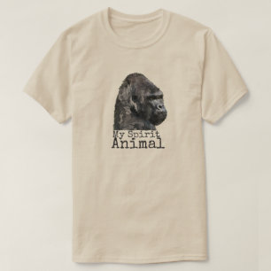 Silver Back Gorilla Spirit Animal T-shirt