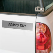 (Silver Background) Bumpersticker (Op Truck)