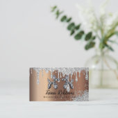 Silver Balloons Event Weddenschap Bronze Visitekaartje (Staand voorkant)