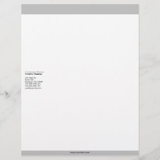 Silver Bars Letterhead Briefhoofd