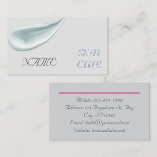 Silver Beauty Skincare Visitekaartje