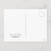 "Silver Bells" ansichtkaart Feestdagenkaart (Achterkant)