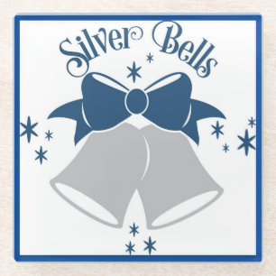 Silver Bells Glass Onderzetter
