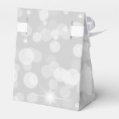 Silver Bells kerstcadeaudoos Bedankdoosjes (Achterkant)