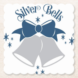 Silver Bells Onderzetters met schroefdraad