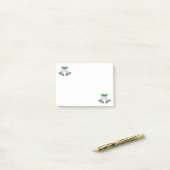 Silver Bells Post-it Notes (Op bureau)