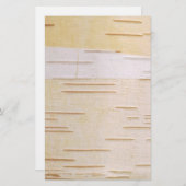 Silver Birch Bark Stationery Briefpapier (Voorkant / Achterkant)