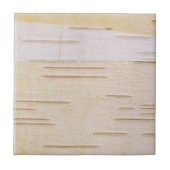 Silver Birch Bark Tile Tegeltje (Voorkant)