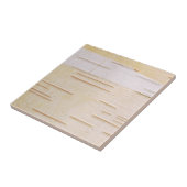 Silver Birch Bark Tile Tegeltje (Zijkant)